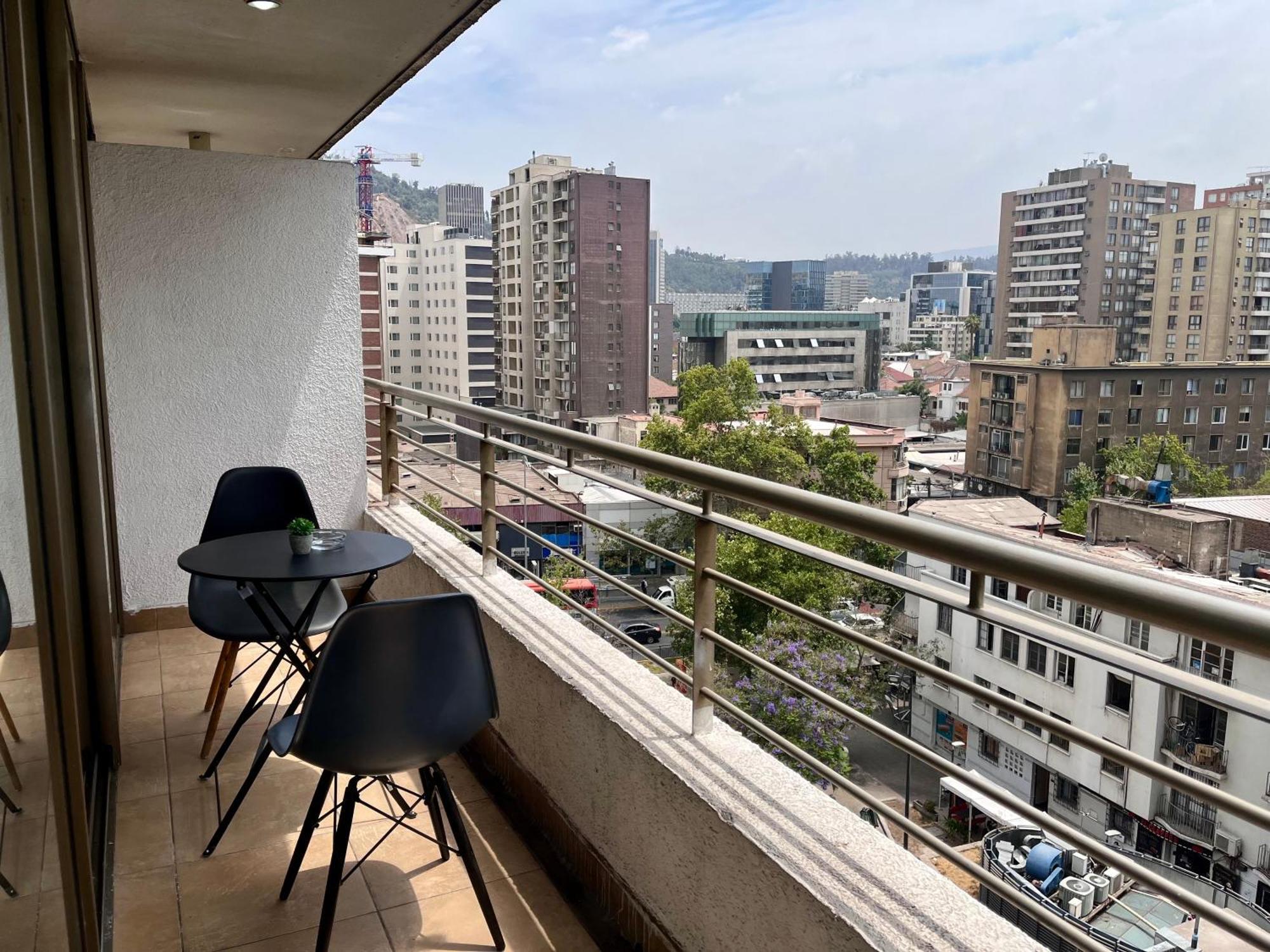 Apartamentos City Centro Manuel Montt 산티아고 외부 사진