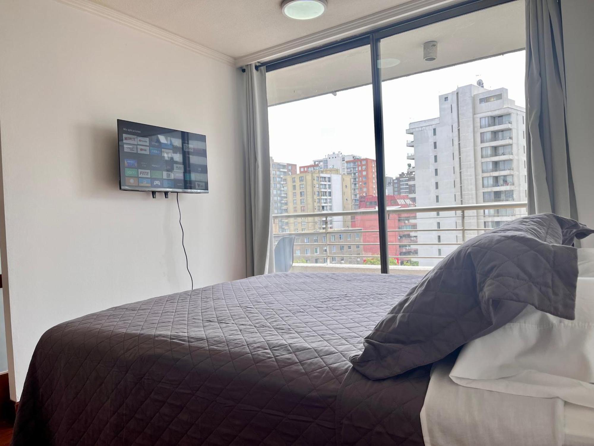 Apartamentos City Centro Manuel Montt 산티아고 외부 사진