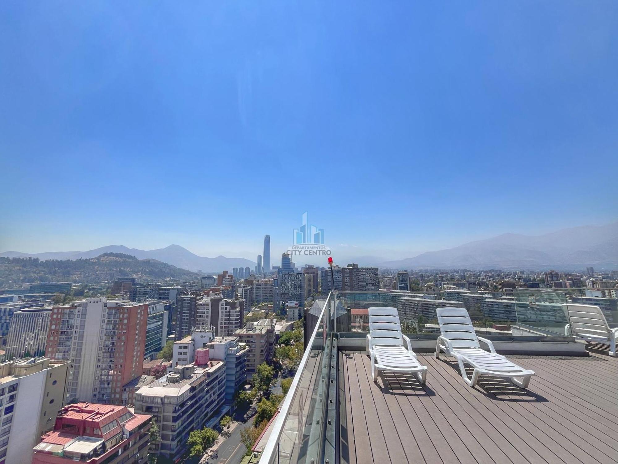 Apartamentos City Centro Manuel Montt 산티아고 외부 사진