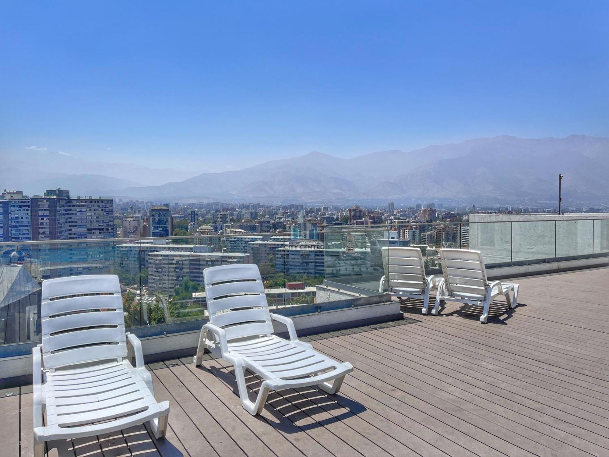 Apartamentos City Centro Manuel Montt 산티아고 외부 사진