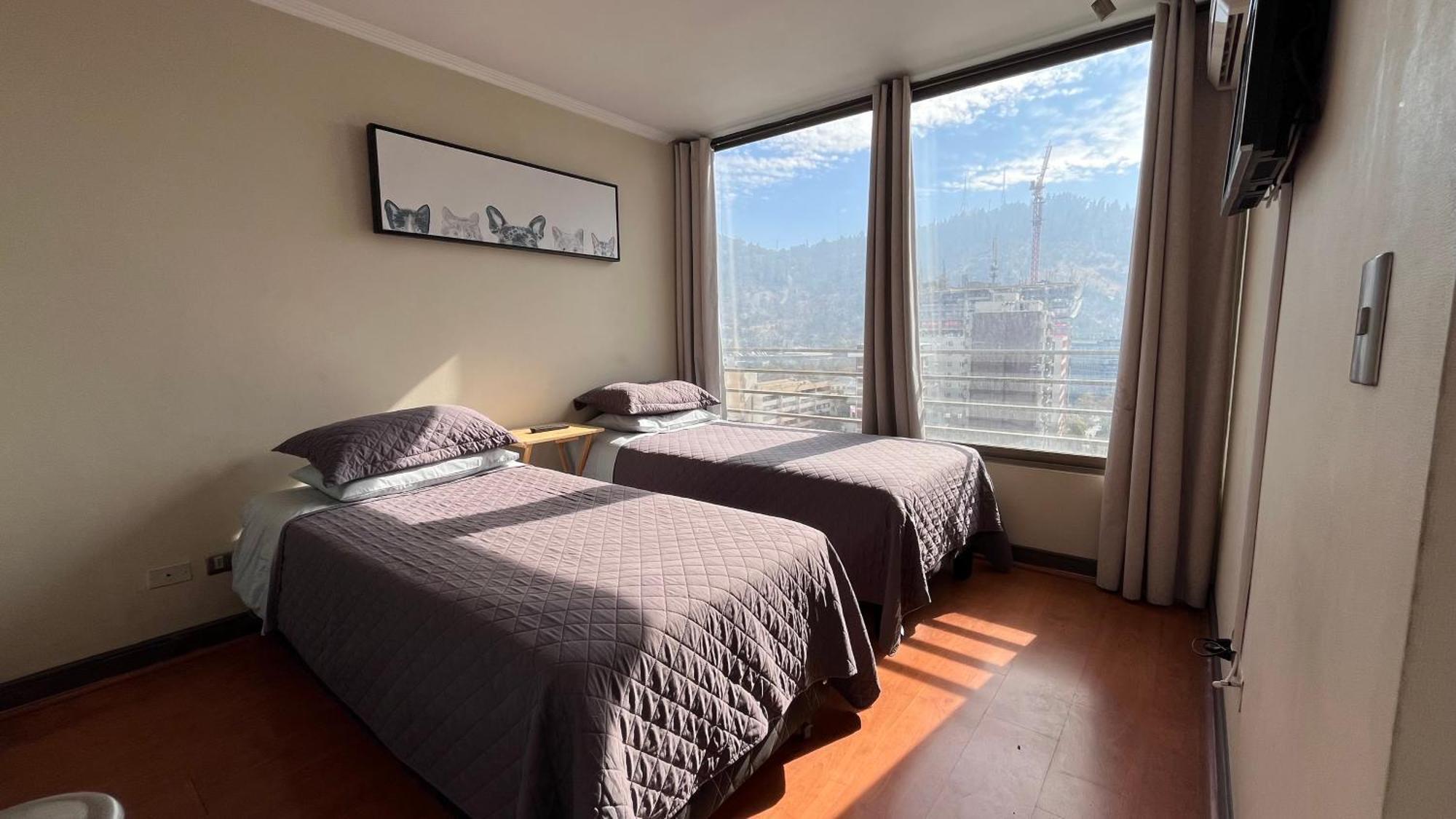 Apartamentos City Centro Manuel Montt 산티아고 외부 사진