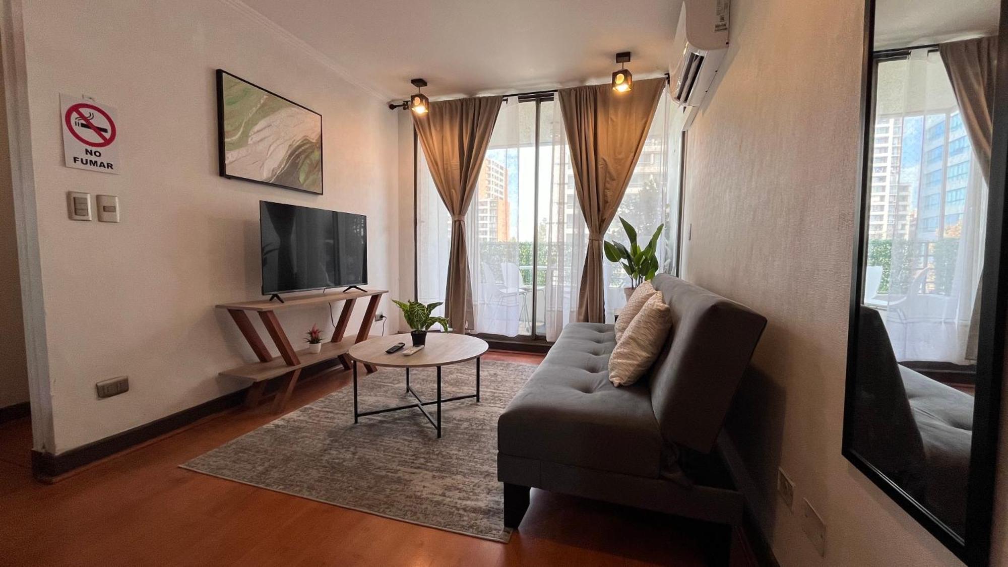 Apartamentos City Centro Manuel Montt 산티아고 외부 사진
