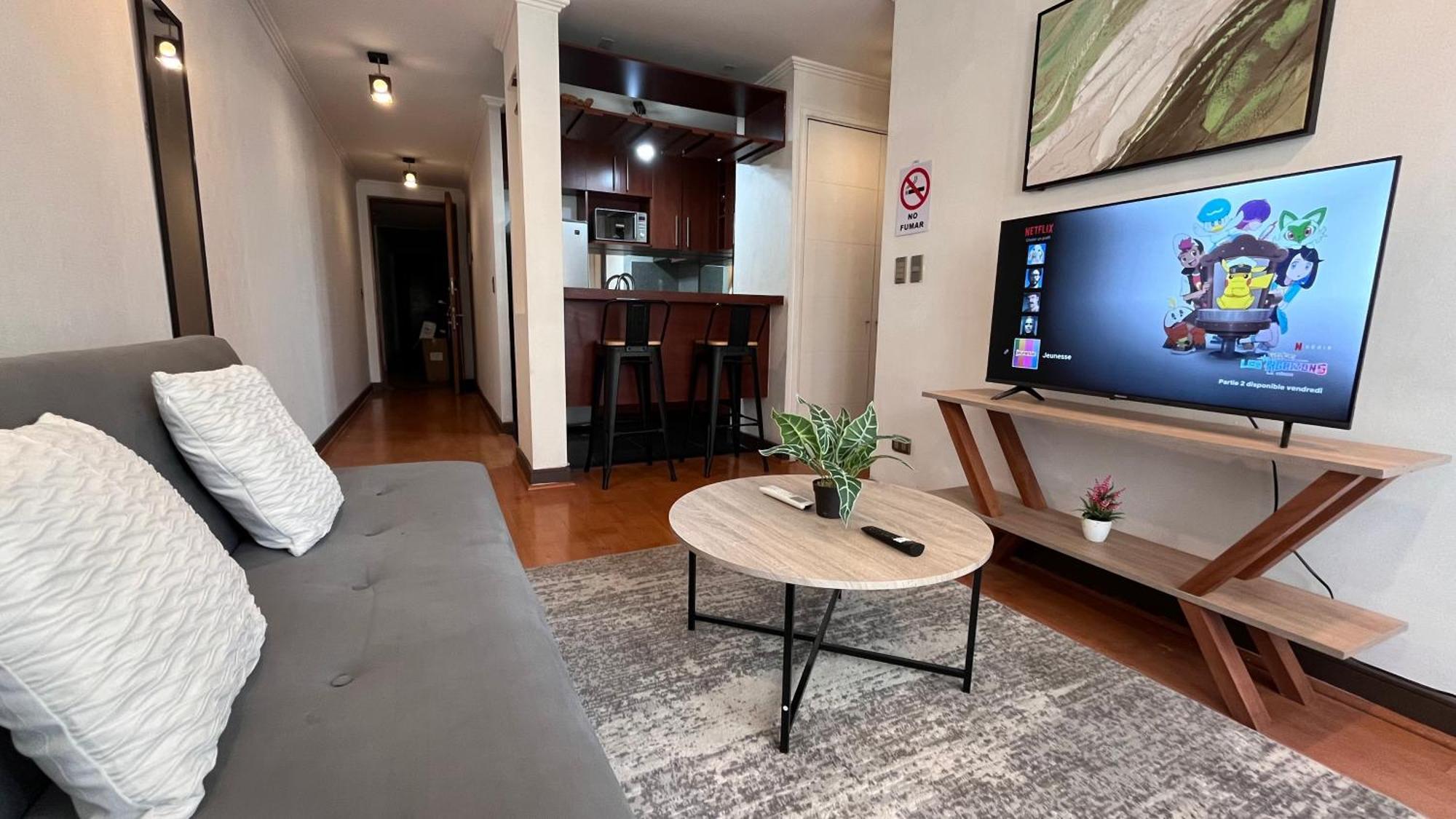 Apartamentos City Centro Manuel Montt 산티아고 외부 사진