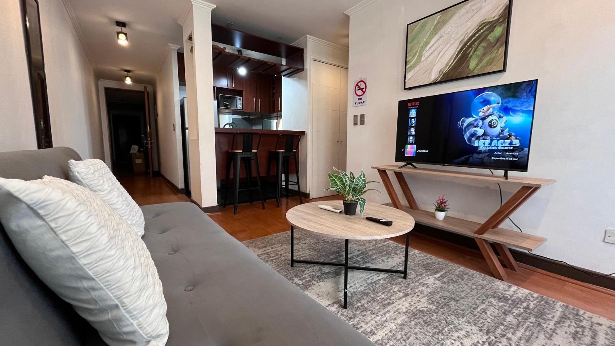 Apartamentos City Centro Manuel Montt 산티아고 외부 사진